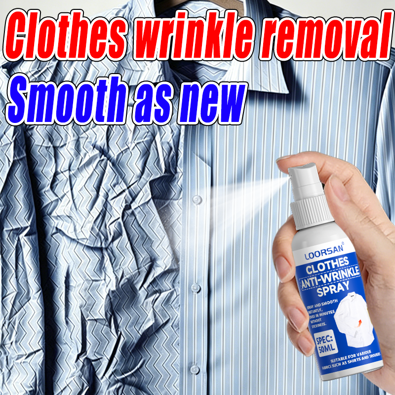 Linum Home Textiles - Clothes Anti-Wrinkle Spray, No-Iron Instant Wrinkle