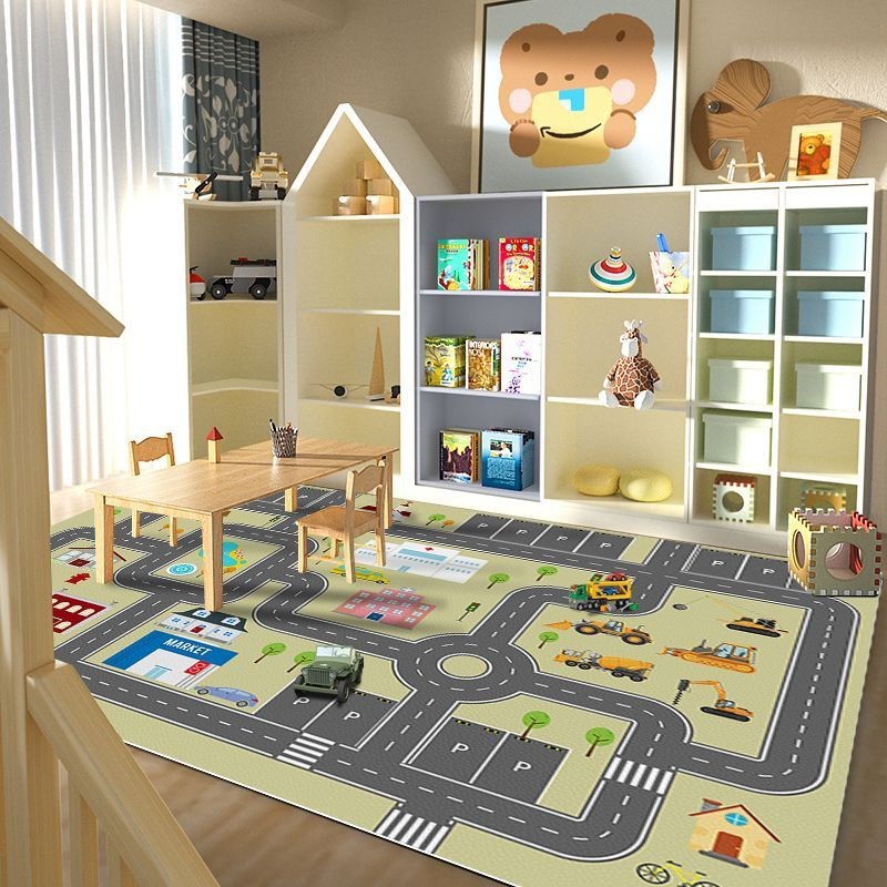 Cartoon children's floor mat c - Home Textiles City recension och pris