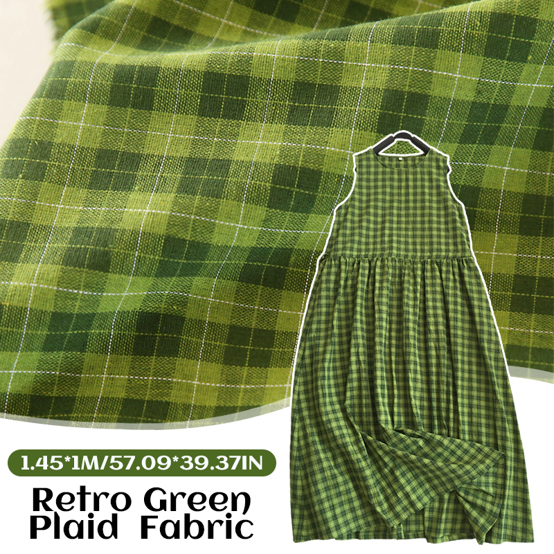 1x1.45m Retro Nostalgic Green  - Linum Home Textiles recension och pris
