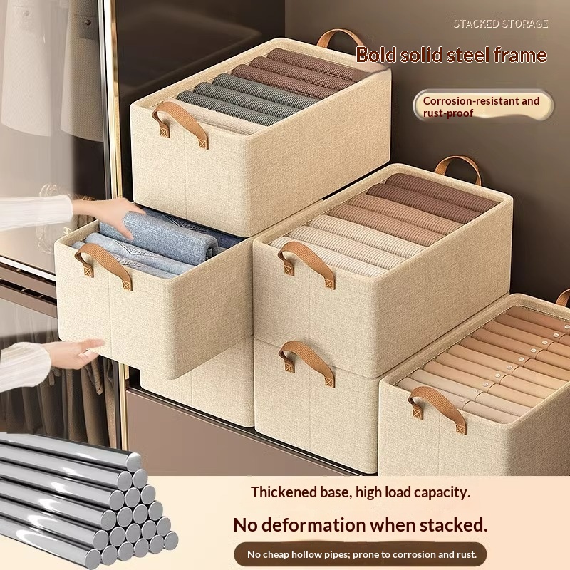 Foldable Fabric Storage Box fo - Linum Home Textiles recension och pris