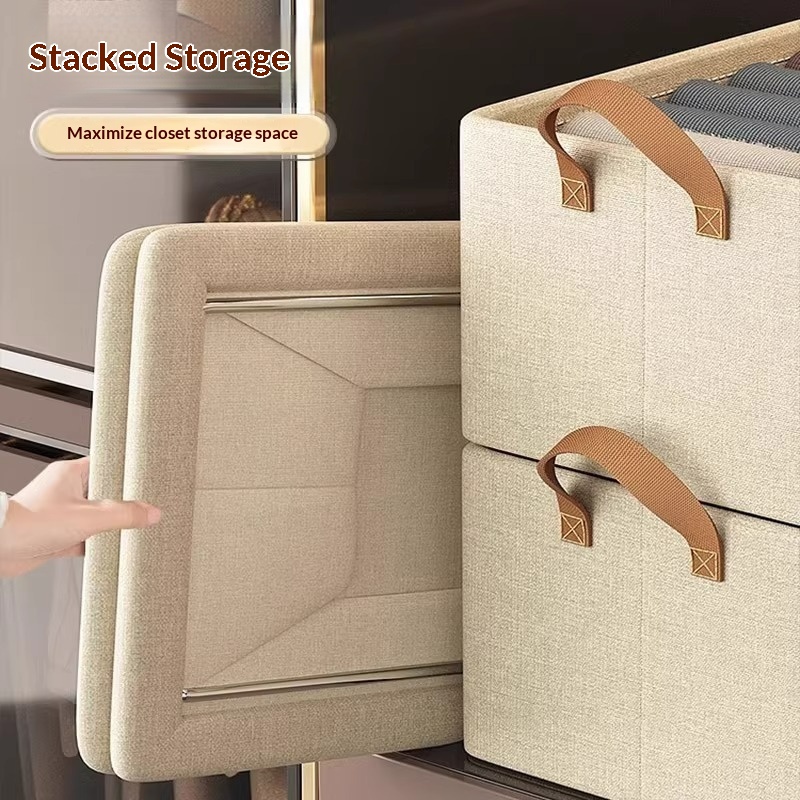 Foldable Fabric Storage Box fo - Linum Home Textiles recension och pris