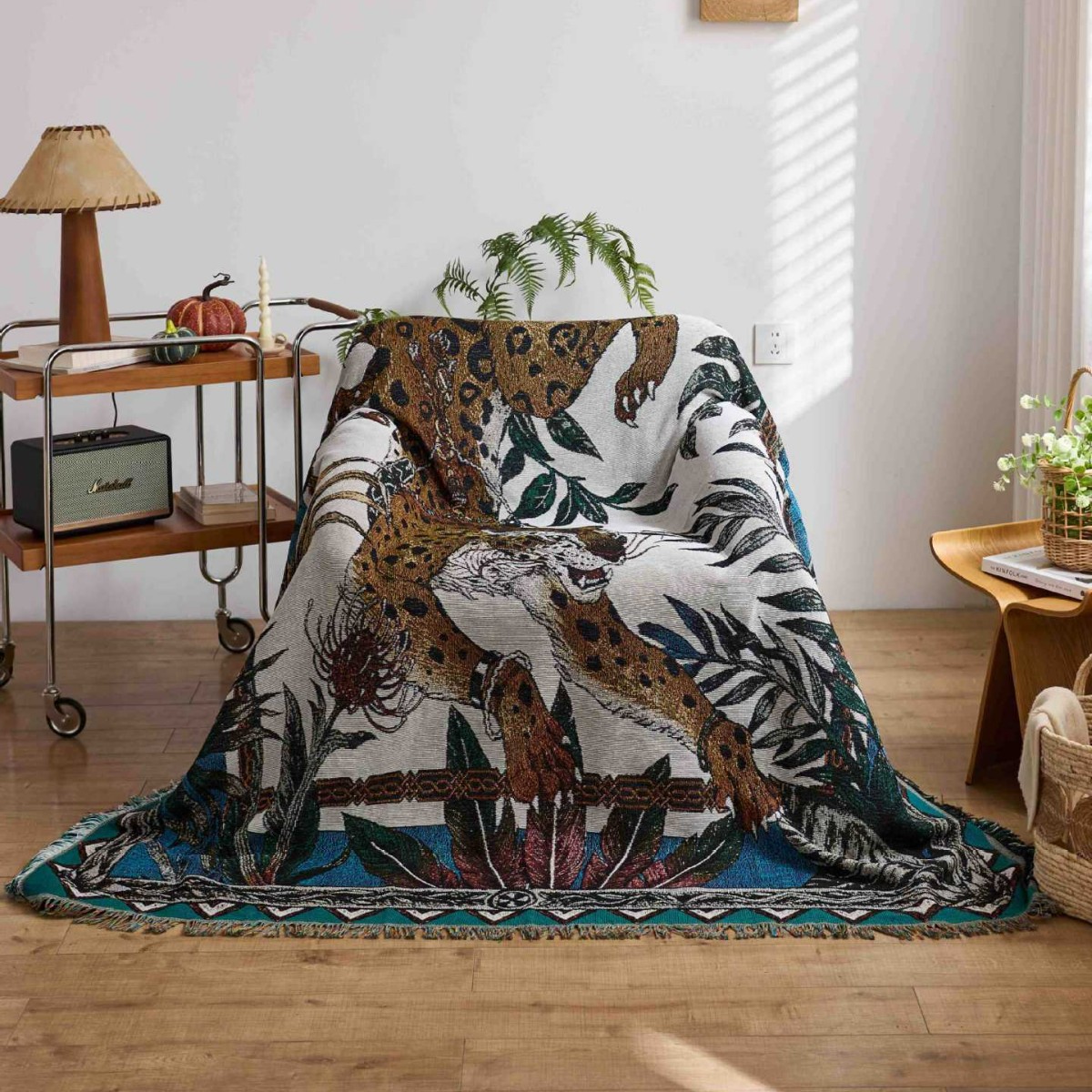 Textile City Leopard Tapestry  - Home Textiles City recension och pris