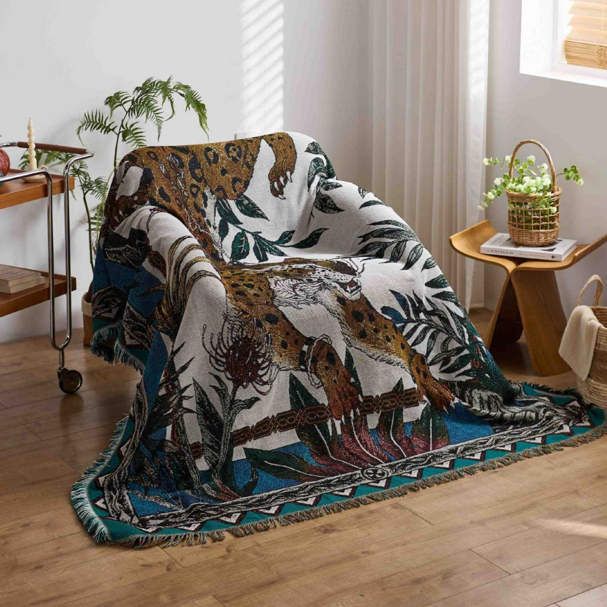 Textile City Leopard Tapestry  - Home Textiles City recension och pris