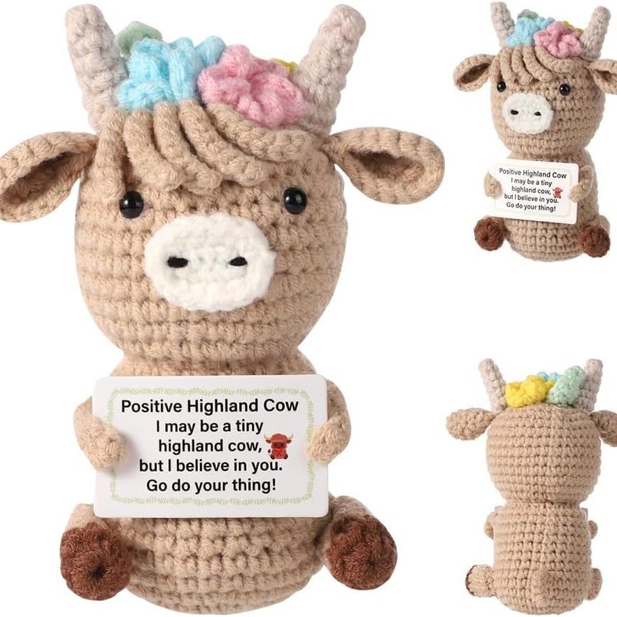 Crochet Emotional Cow Doll Dec - Home Textiles Today recension och pris