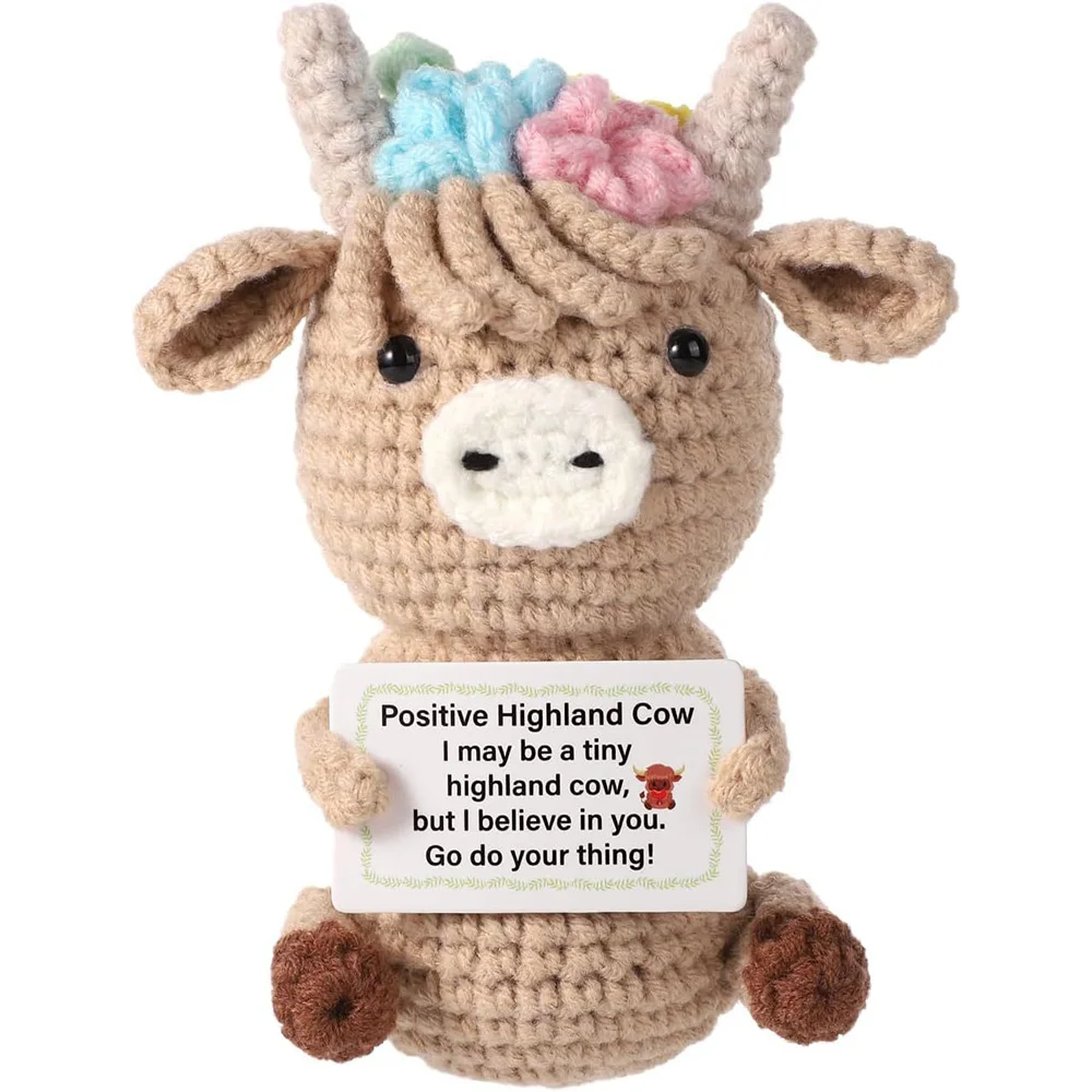 Crochet Emotional Cow Doll Dec - Home Textiles Today recension och pris