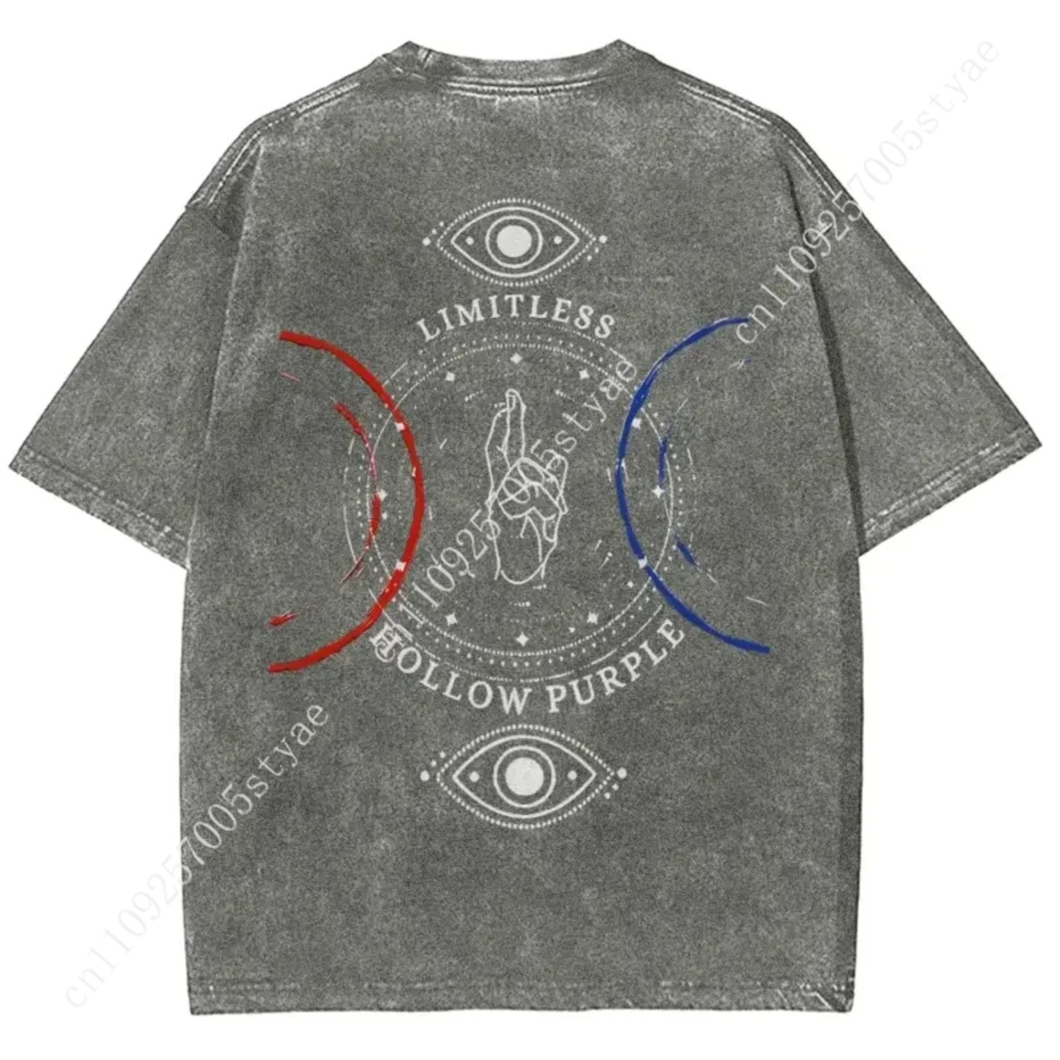 Anime  Gojo Satoru Print T-shi - Quilt Cotton Summer recension och pris