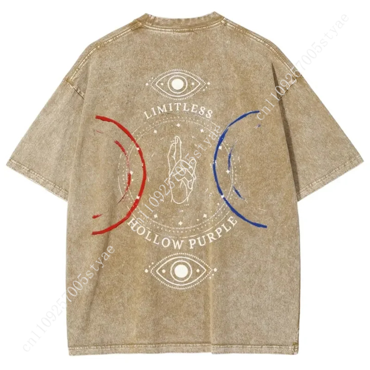 Anime  Gojo Satoru Print T-shi - Quilt Cotton Summer recension och pris