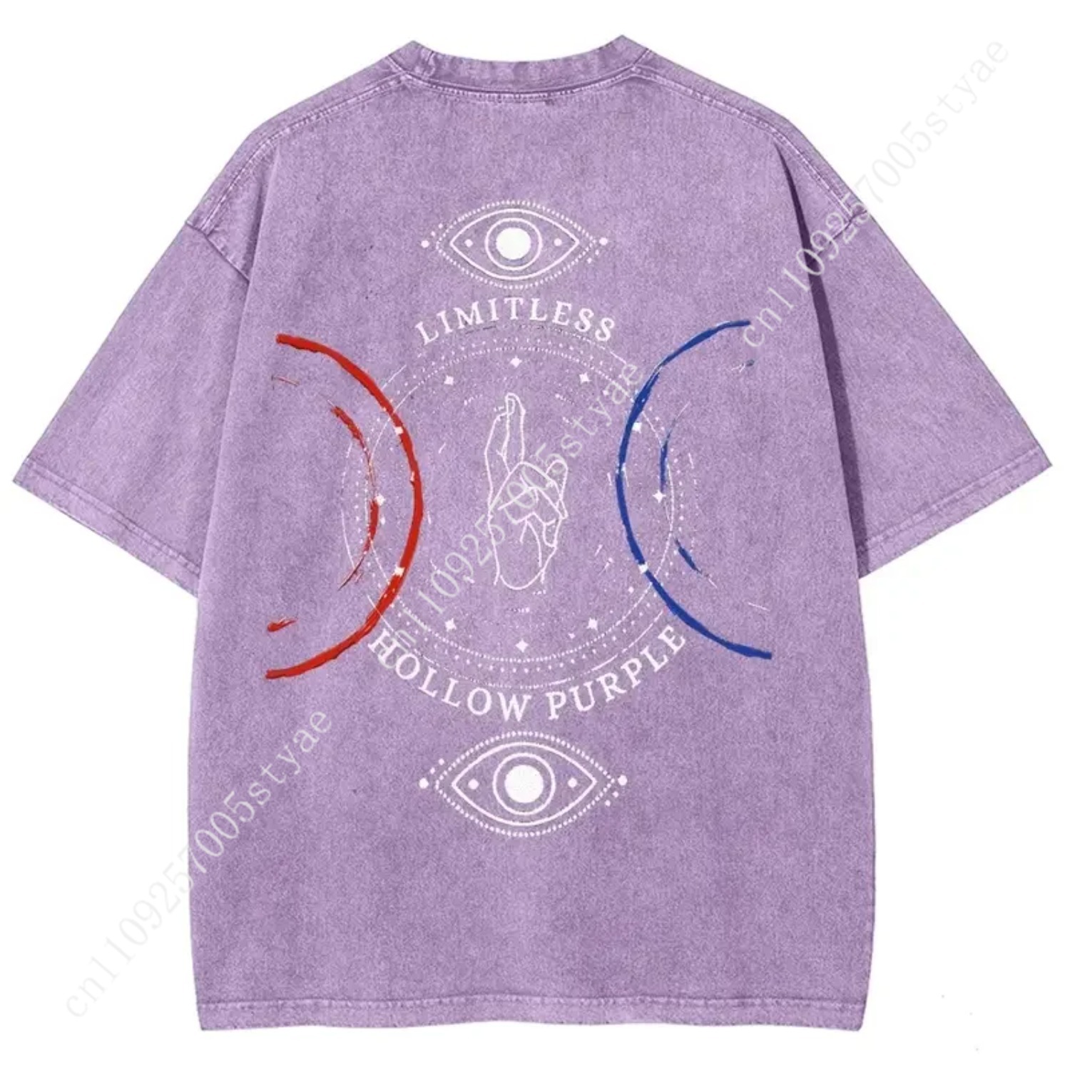 Anime  Gojo Satoru Print T-shi - Quilt Cotton Summer recension och pris