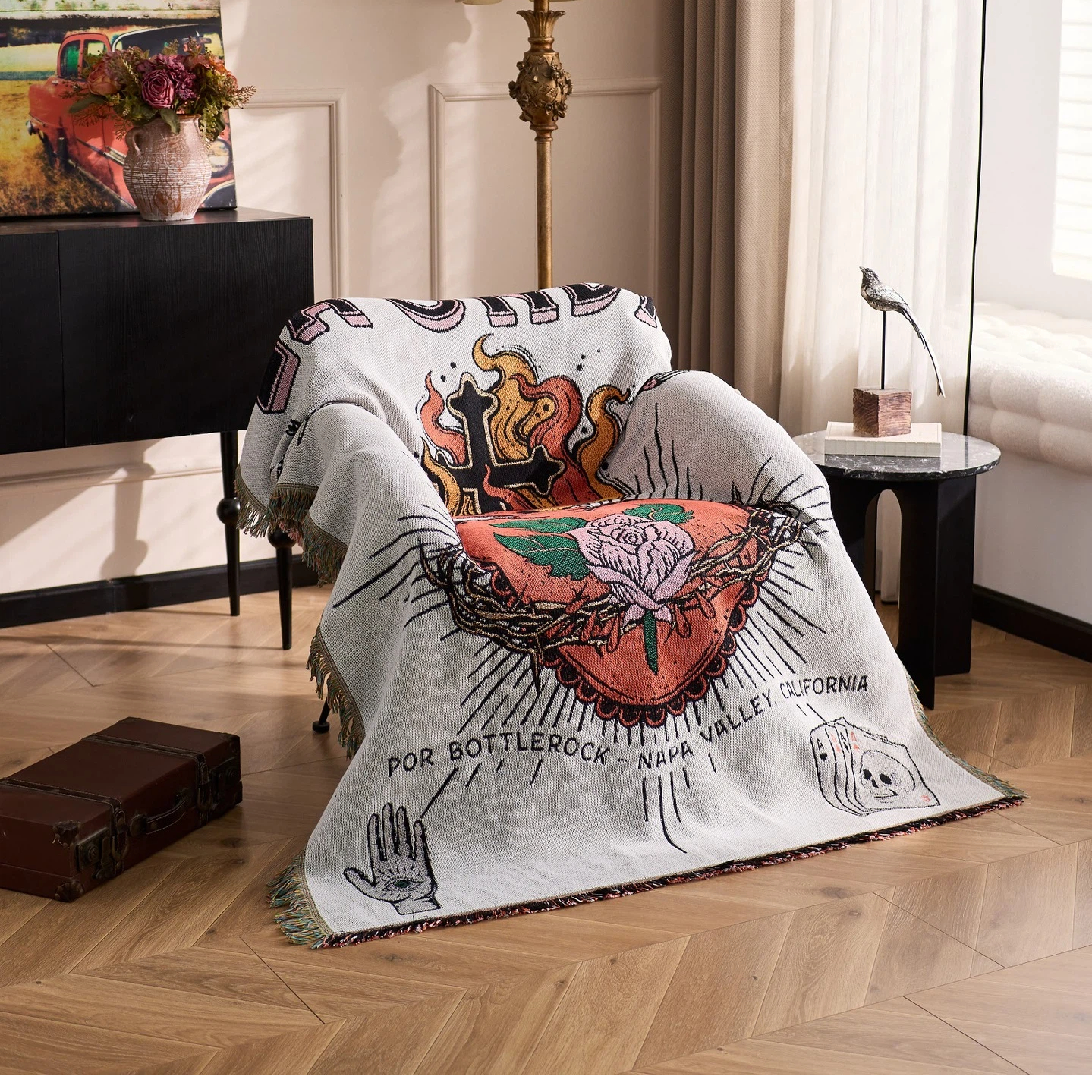 Textile City Vintage Tattoo St - Home Textiles City recension och pris