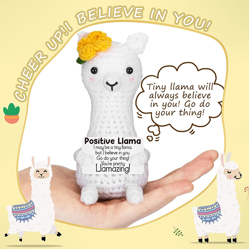 Funny Handmade Crochet Llama P - Home Textiles Today recension och pris