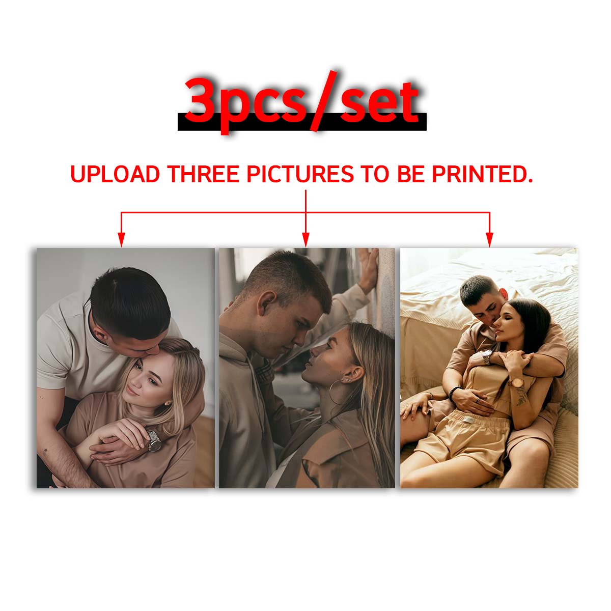 Triptych - 2D custom photo woo - Home Textiles Fabric recension och pris