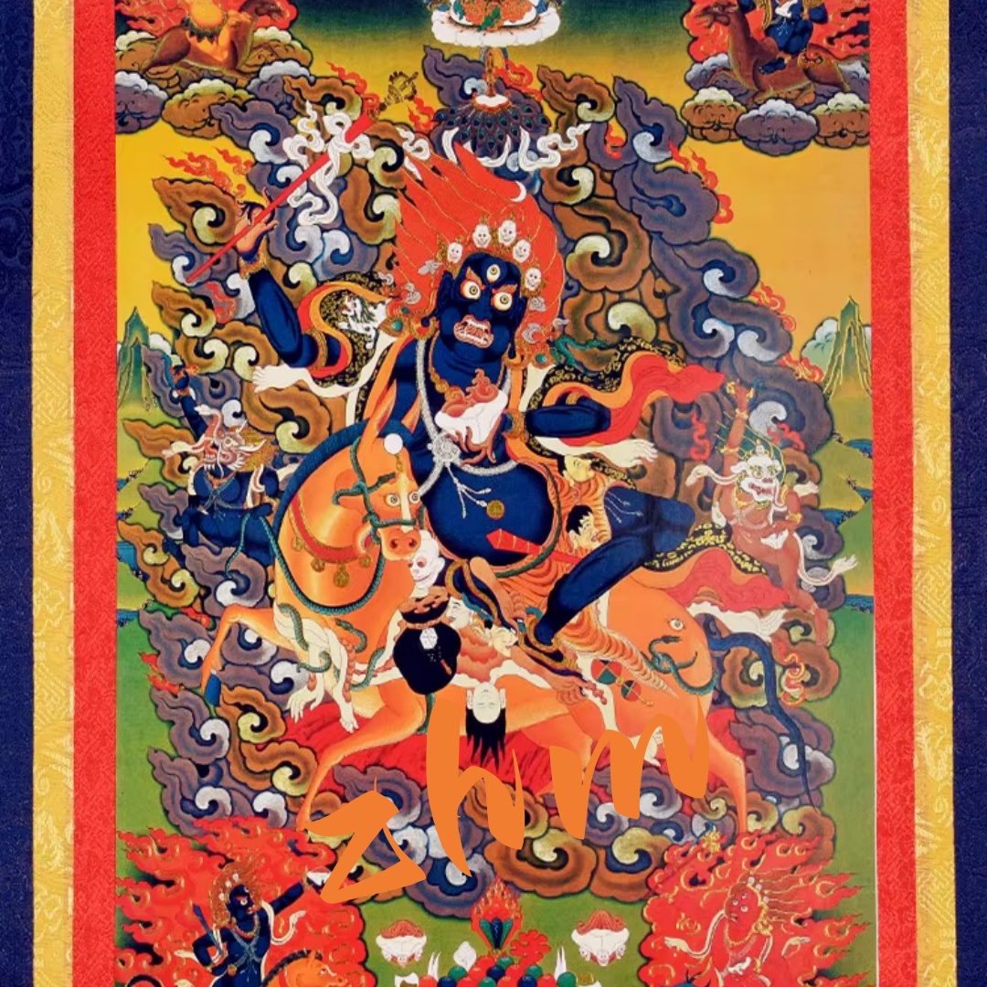 Tibetan Gild Buddhist Buddha S - Home Textiles Fabric recension och pris