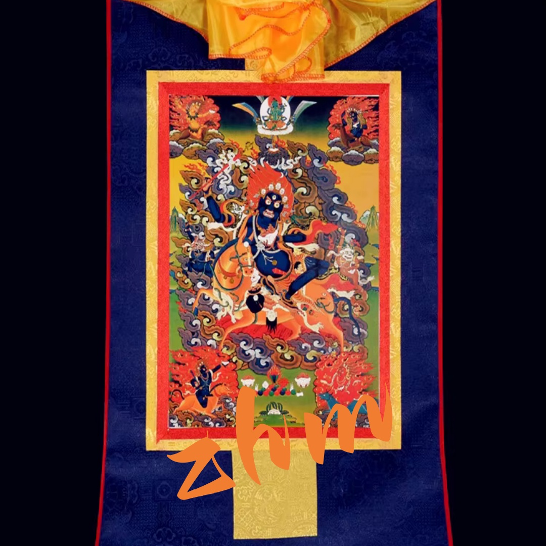 Tibetan Gild Buddhist Buddha S - Home Textiles Fabric recension och pris