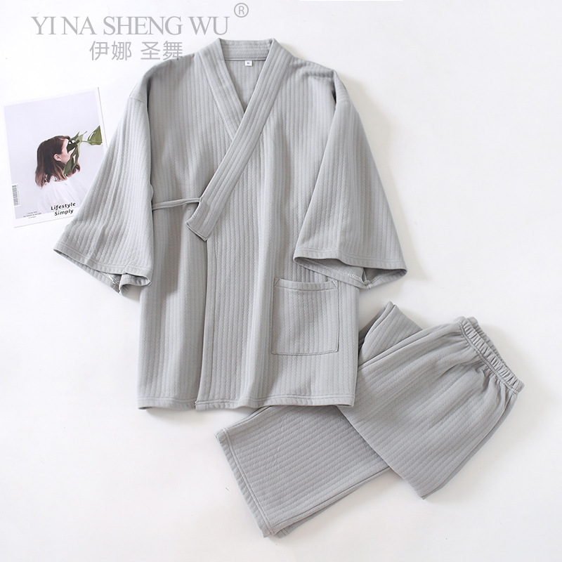 News Japanese Men's Kimono Yuk - Linum Home Textiles recension och pris