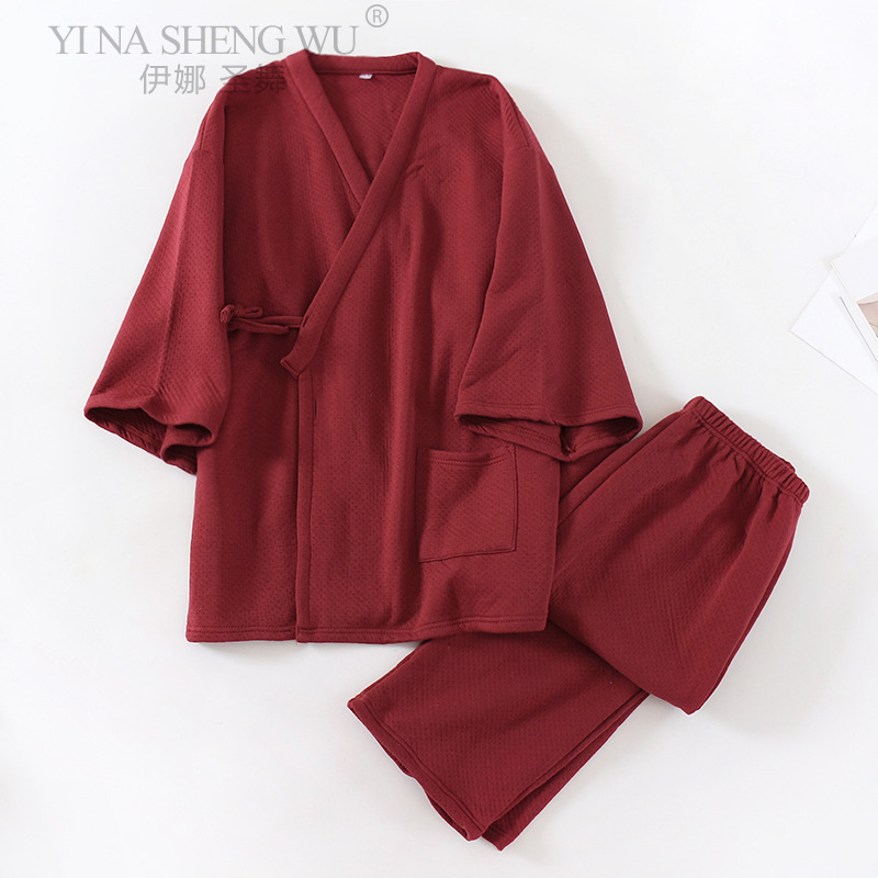 News Japanese Men's Kimono Yuk - Linum Home Textiles recension och pris