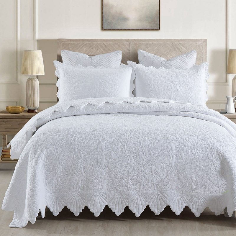 Quilted Cotton Bedspread On Th - Linum Home Textiles recension och pris