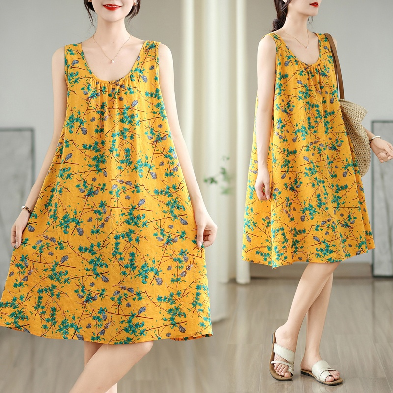 Summer Thin Cotton Linen A-Lin - Linum Home Textiles recension och pris