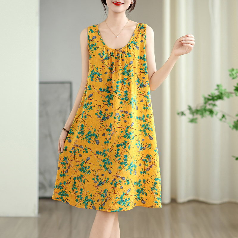 Summer Thin Cotton Linen A-Lin - Linum Home Textiles recension och pris
