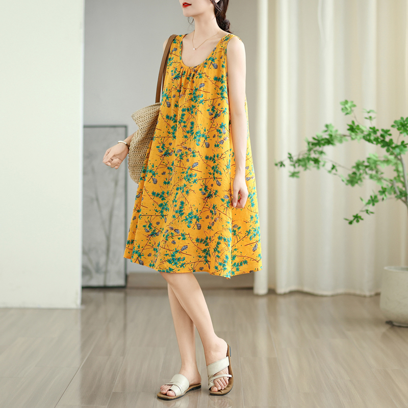 Summer Thin Cotton Linen A-Lin - Linum Home Textiles recension och pris