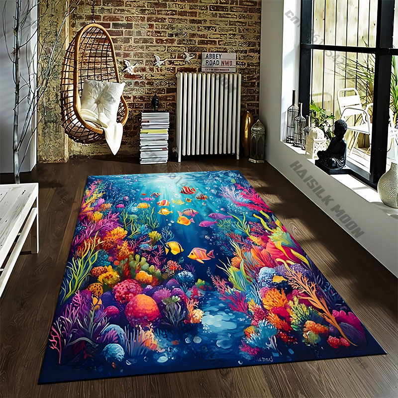 Underwater city with vibrant c - Home Textiles City recension och pris