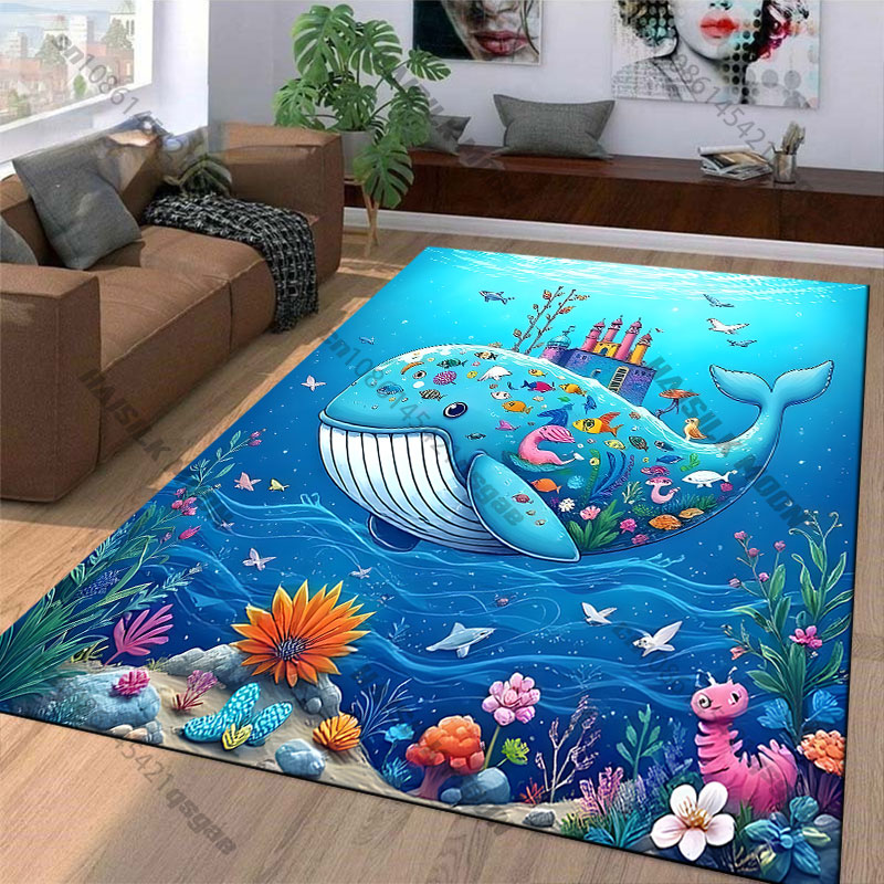 Underwater city with vibrant c - Home Textiles City recension och pris