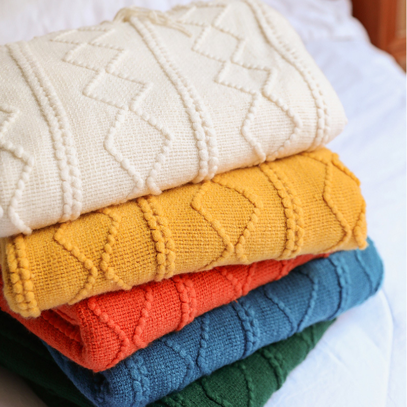 Textile City Diamond Knit Thro - Home Textiles City recension och pris