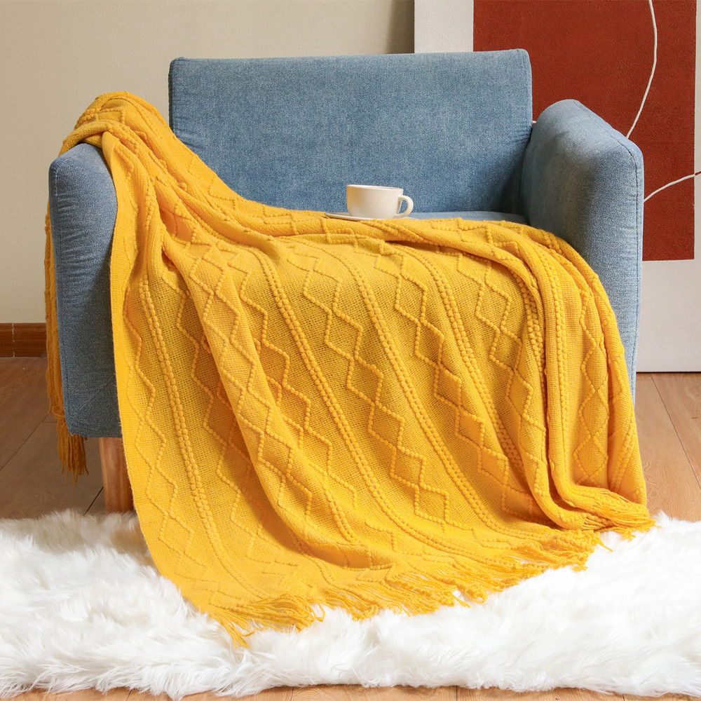 Textile City Diamond Knit Thro - Home Textiles City recension och pris