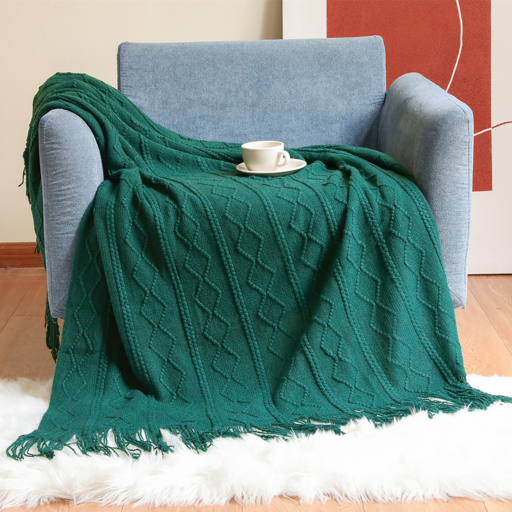 Textile City Diamond Knit Thro - Home Textiles City recension och pris