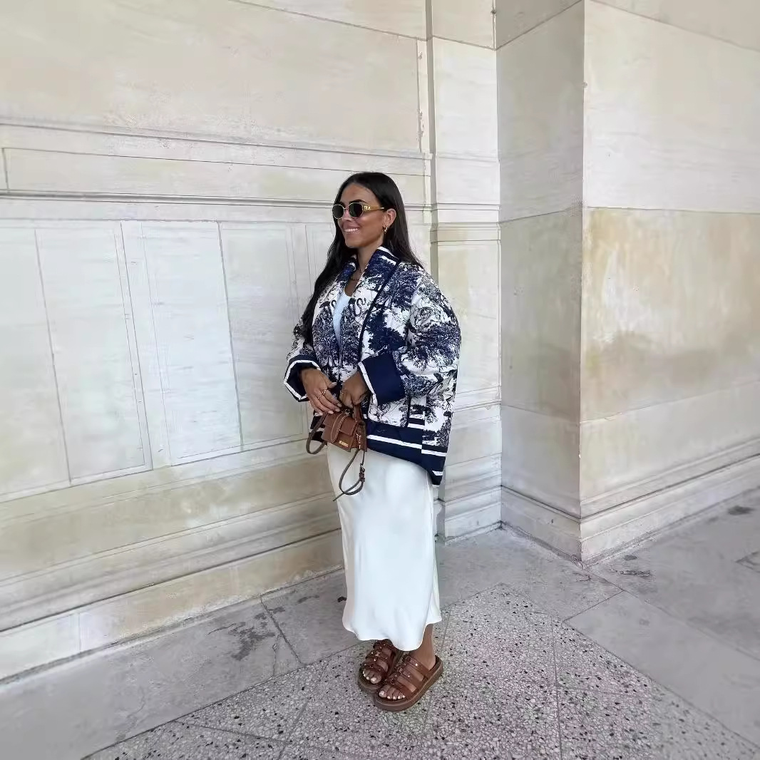 Women's Fashion Cotton Jacket  - Quilt Cotton Summer recension och pris