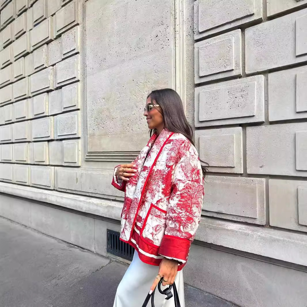 Women's Fashion Cotton Jacket  - Quilt Cotton Summer recension och pris