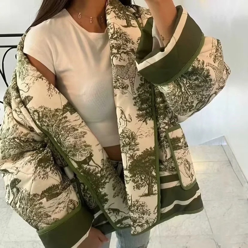 Women's Fashion Cotton Jacket  - Quilt Cotton Summer recension och pris
