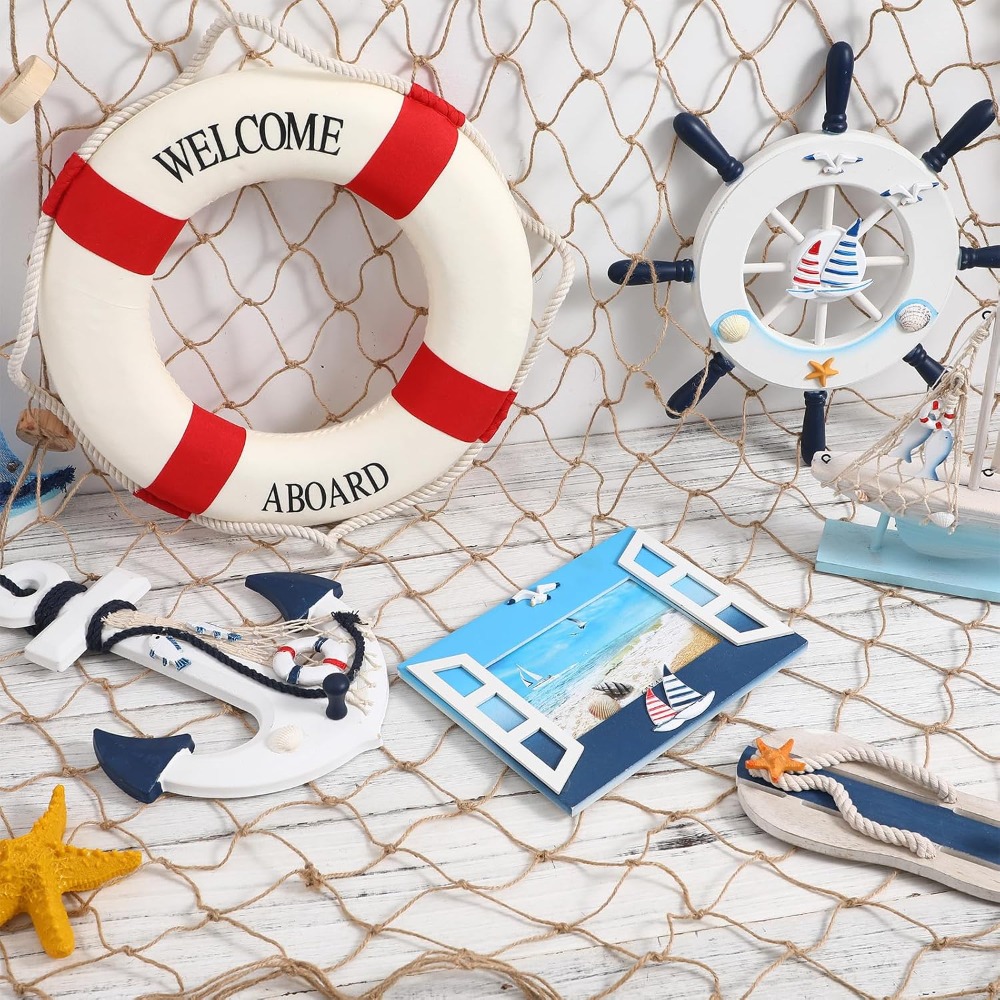 Decorative Fishing Net Decor N - Home Textiles Fabric recension och pris