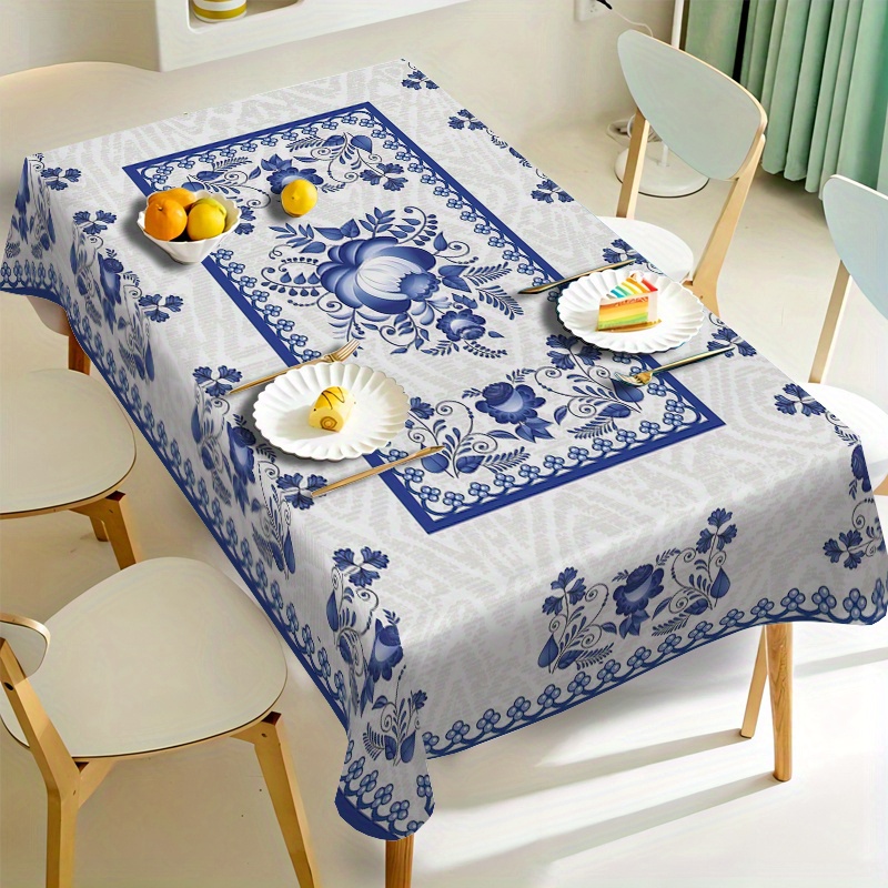 Country Style Square Tableclot - Home Textiles Fabric recension och pris
