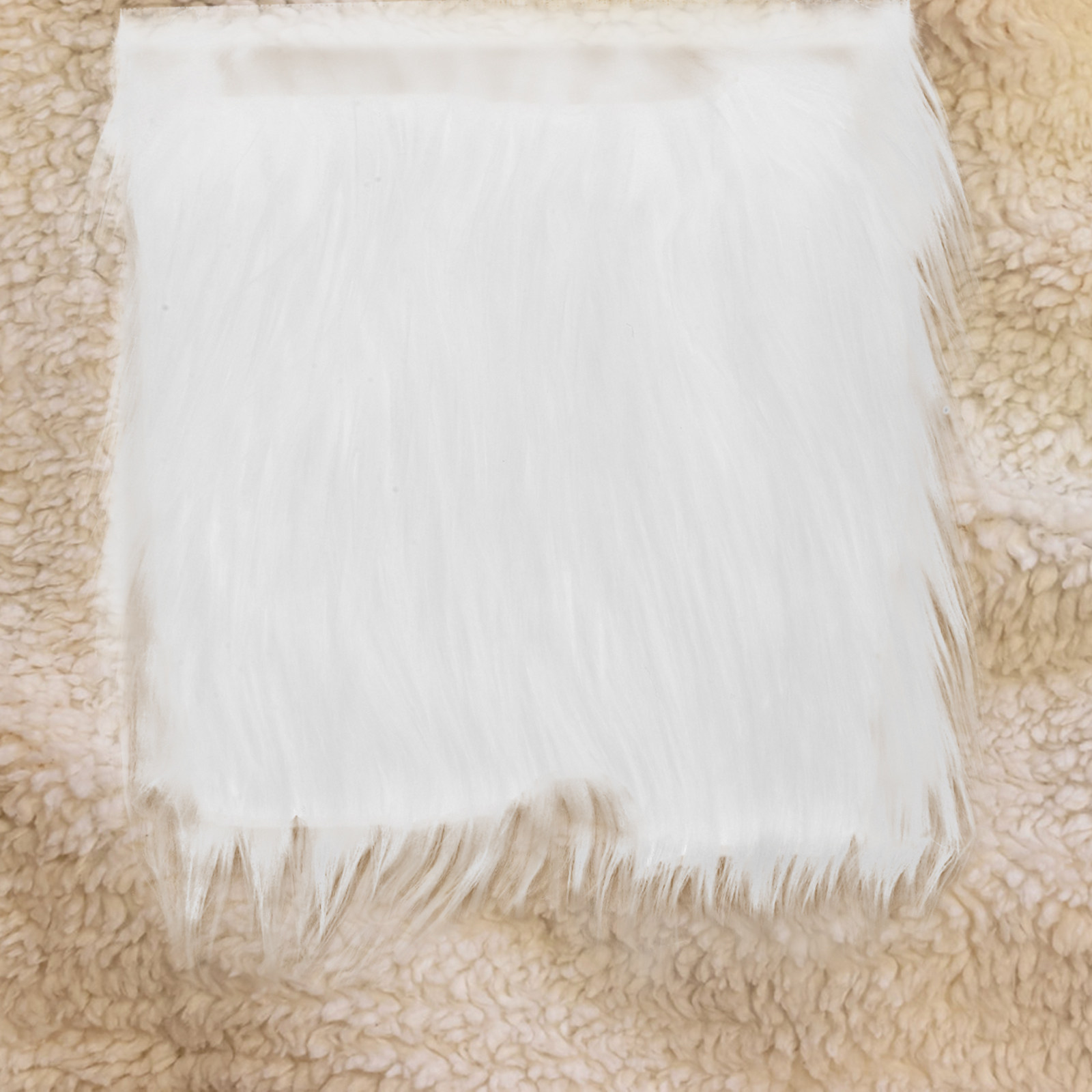 2Pcs Square Long Hair Faux Fab - Home Textiles Fabric recension och pris