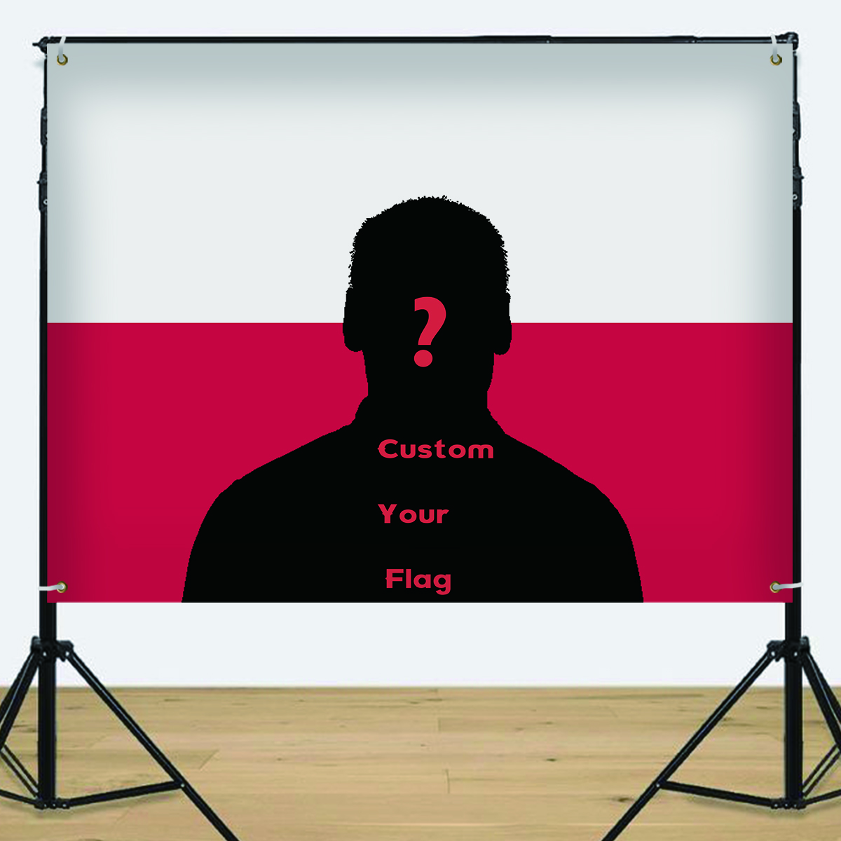 1Pc Custom Photo Polyster Flag - Home Textiles Fabric recension och pris