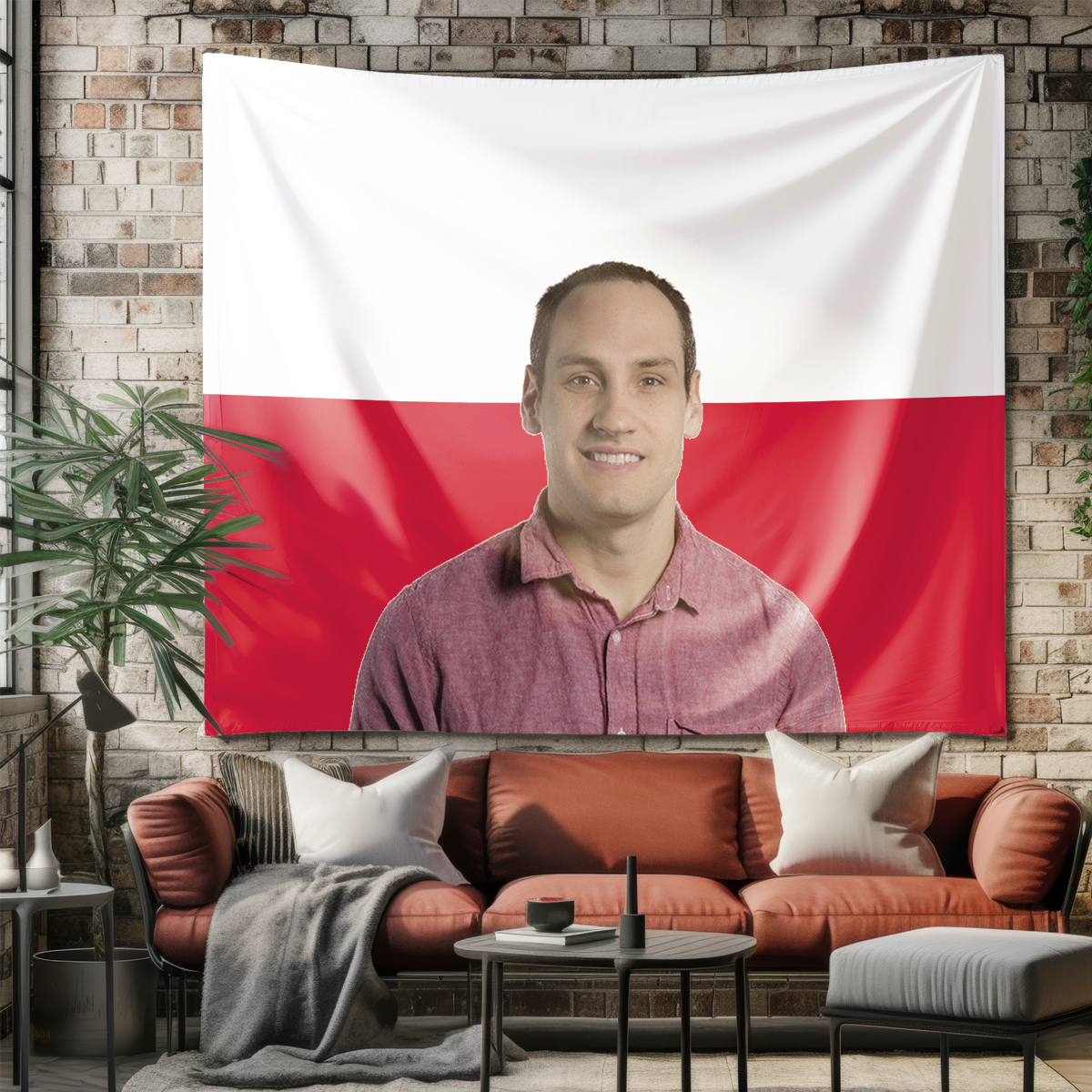 1Pc Custom Photo Polyster Flag - Home Textiles Fabric recension och pris