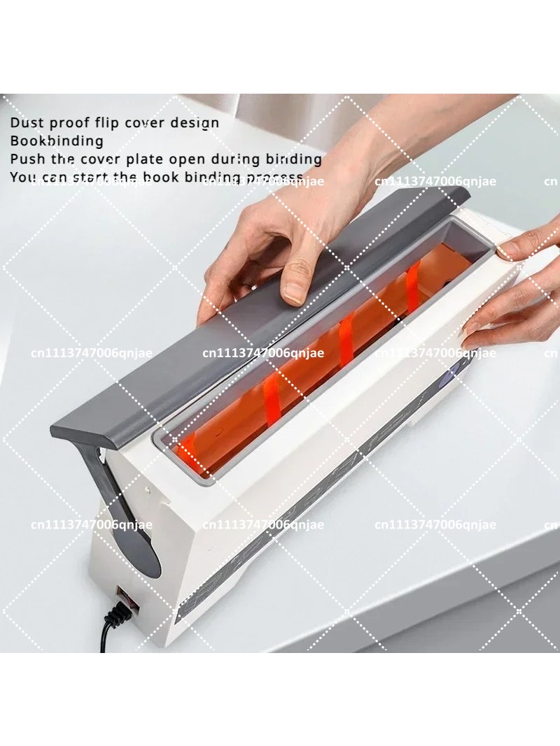 A4 110V Hot Melt Binding Machi - Home Textiles Fabric recension och pris
