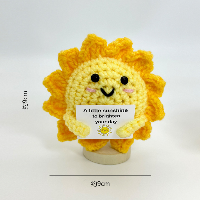 Funny Positive Crochet Sunshin - Home Textiles Today recension och pris