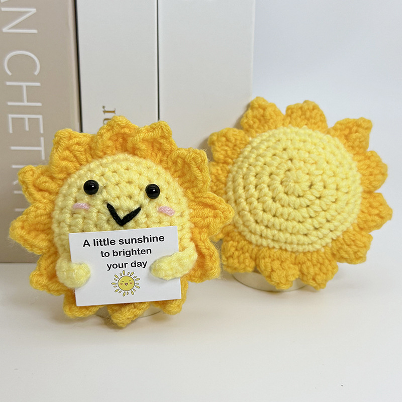Funny Positive Crochet Sunshin - Home Textiles Today recension och pris