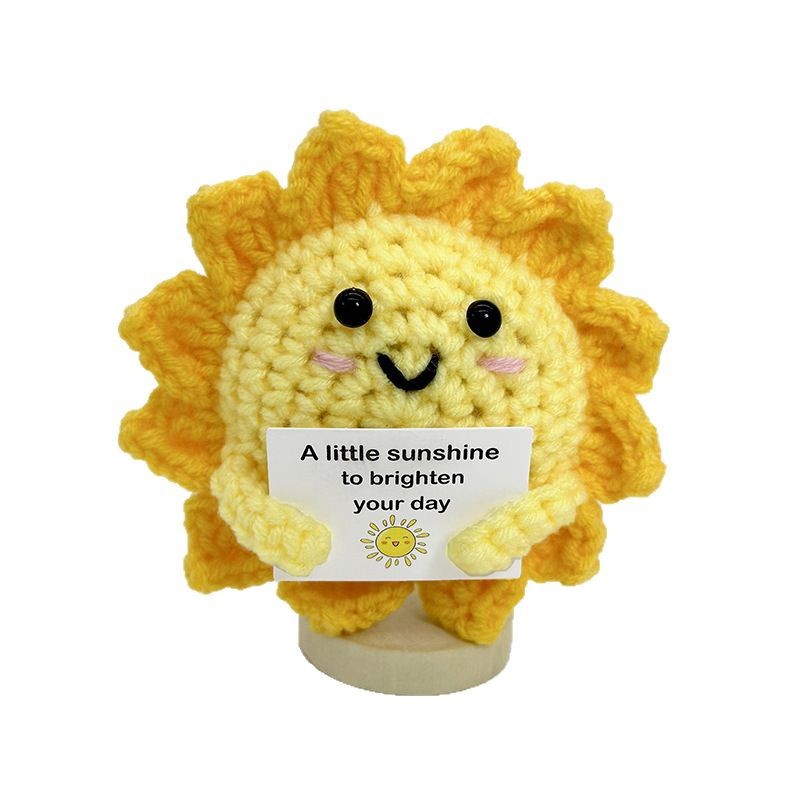 Funny Positive Crochet Sunshin - Home Textiles Today recension och pris