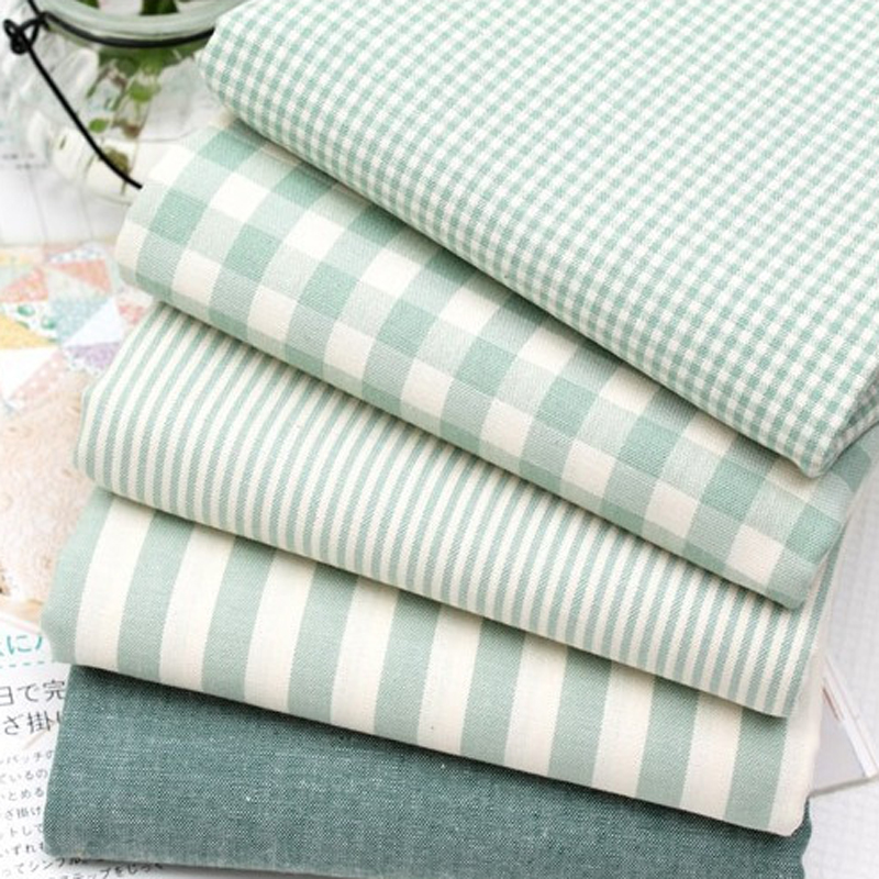 Plaid Linen Cotton Fabric Clot - Linum Home Textiles recension och pris