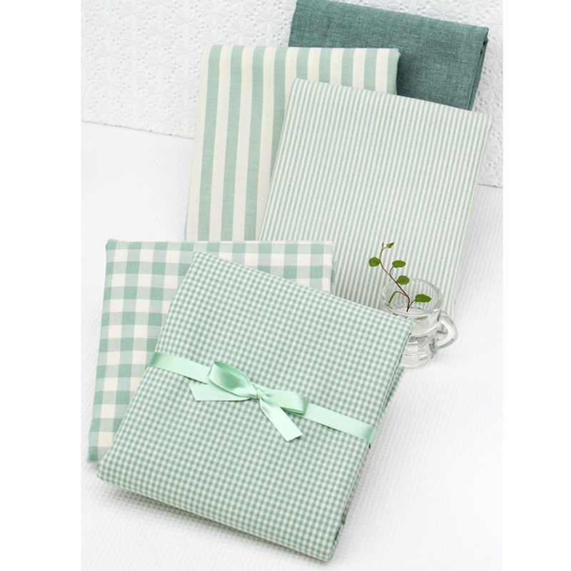 Plaid Linen Cotton Fabric Clot - Linum Home Textiles recension och pris