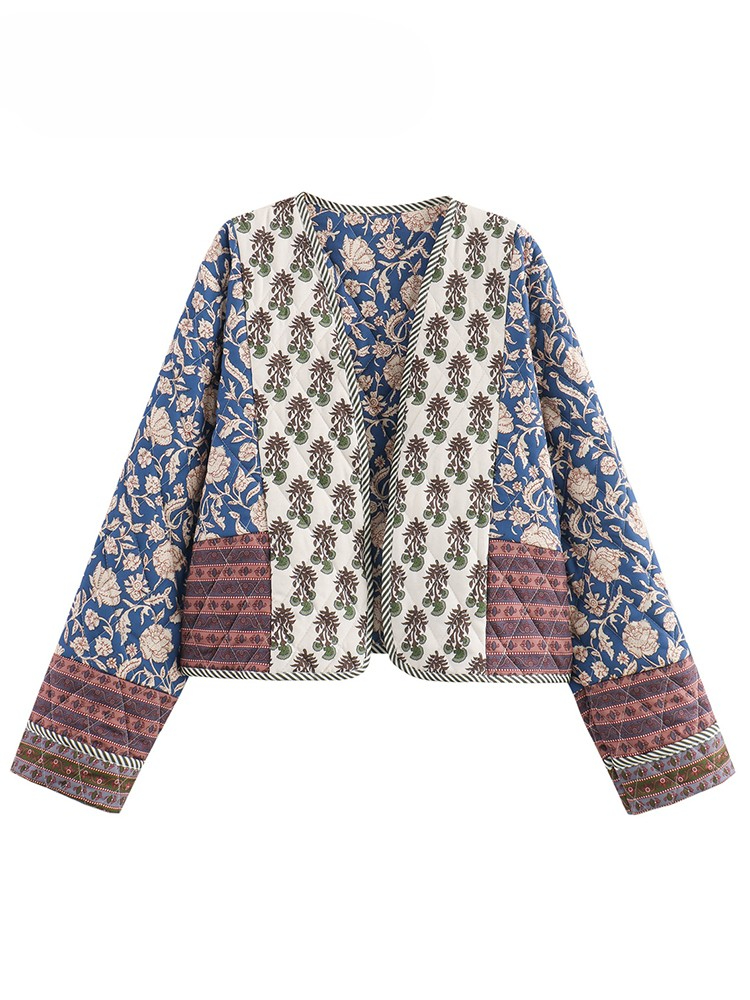 Vintage Women's Print Patchwor - Quilt Cotton Summer recension och pris