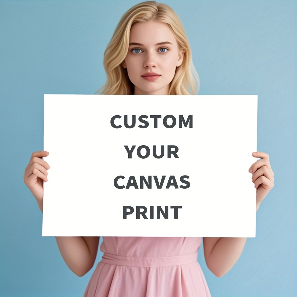 Custom Canvas Print with Your  - Home Textiles Fabric recension och pris