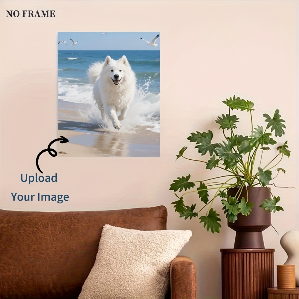 Custom Canvas Print with Your  - Home Textiles Fabric recension och pris