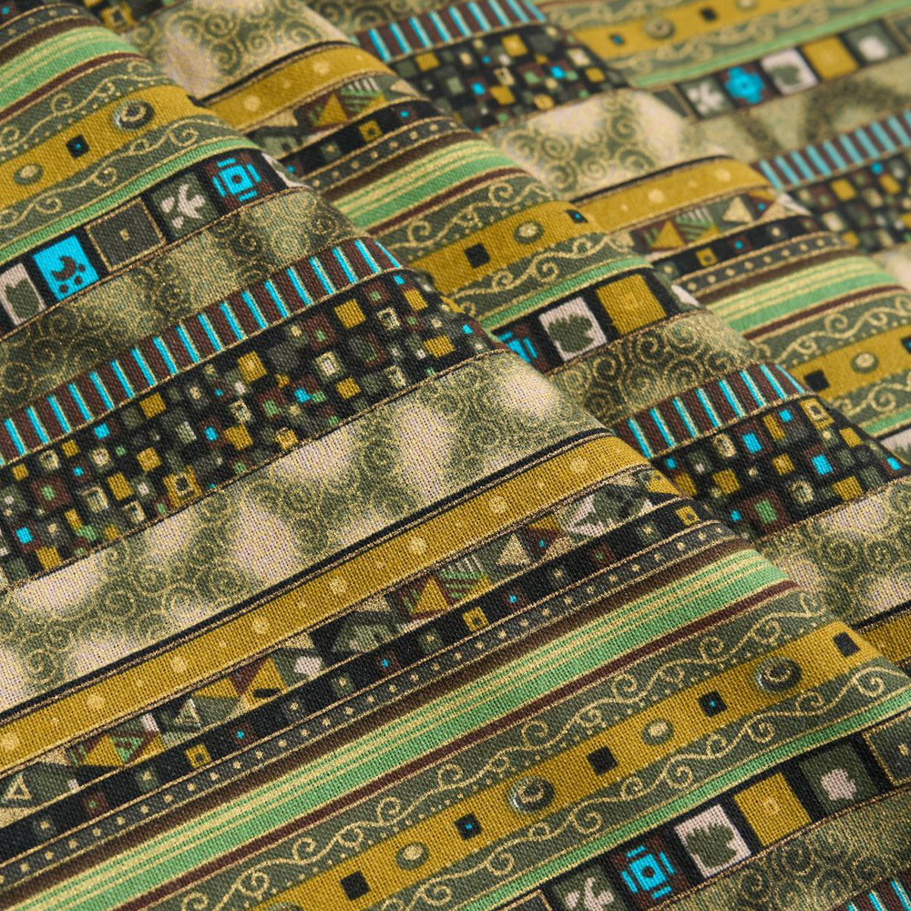 Tribal Ethnic Cotton Linen Fab - Linum Home Textiles recension och pris