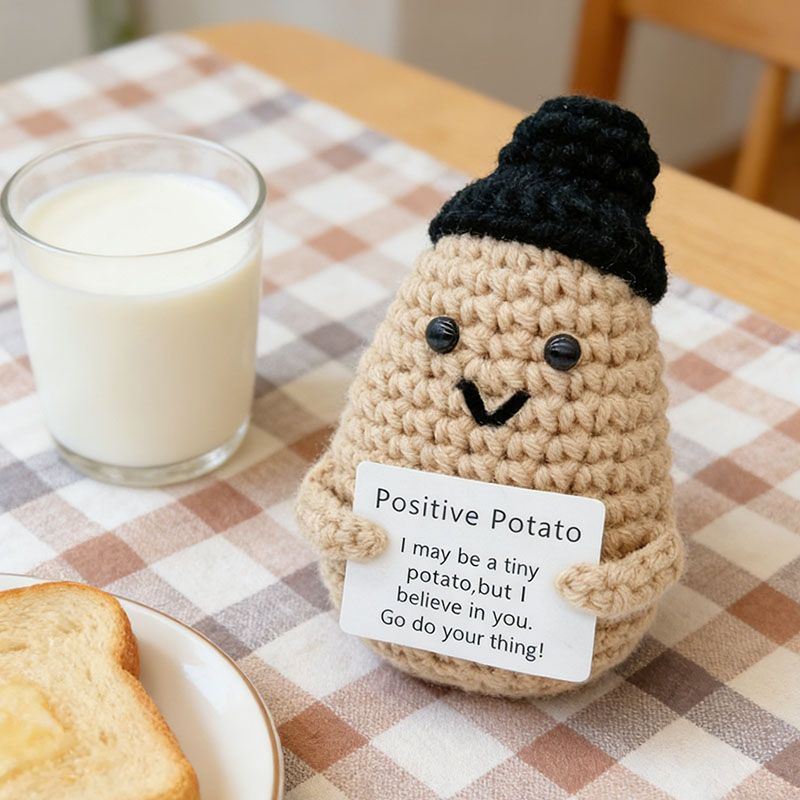 Cute Positive Potato Crochet D - Home Textiles Today recension och pris